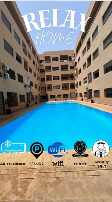 Apartment Appartement Hivernage Marrakech Avec Piscine Marrakesh